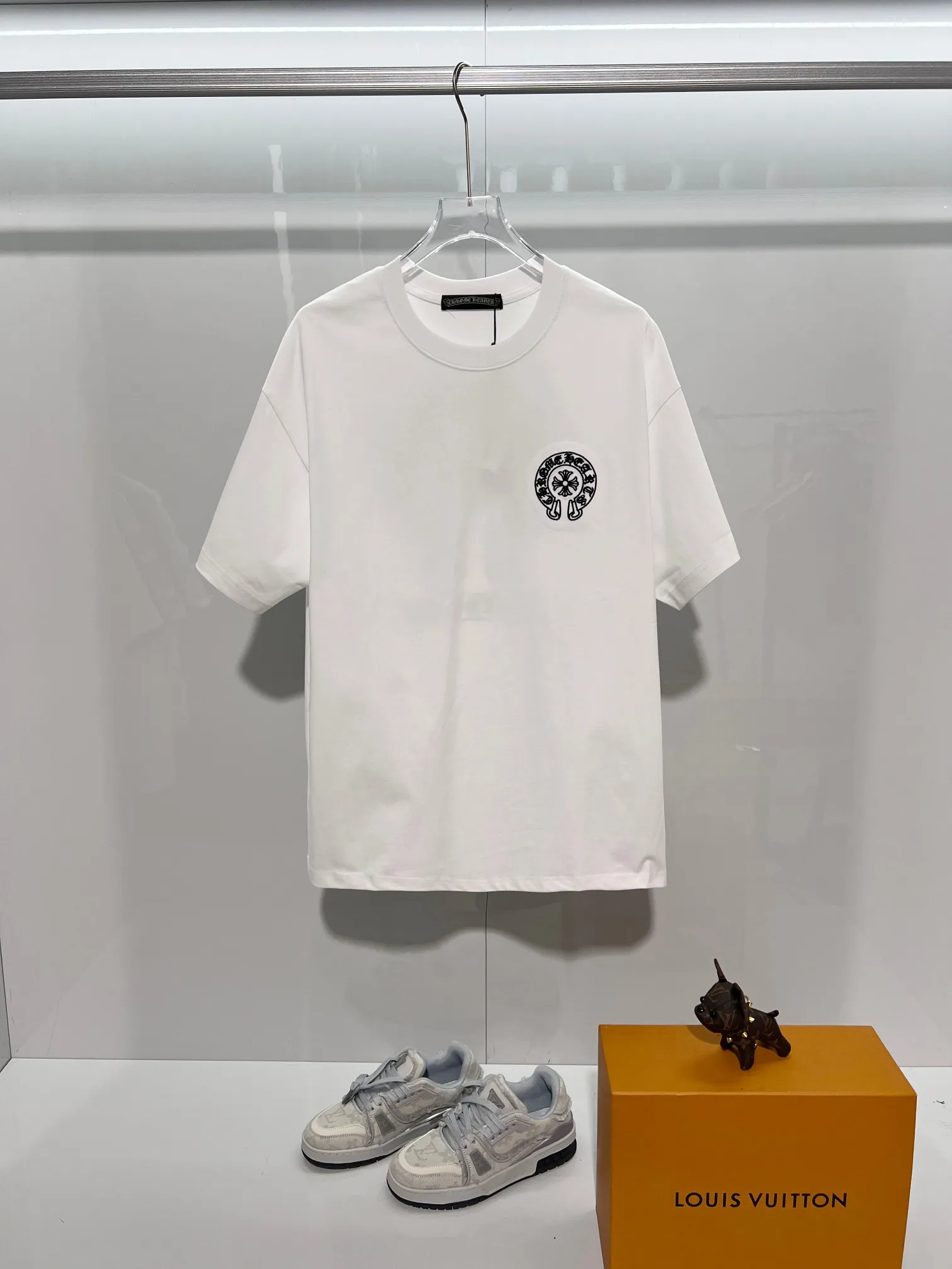 Chrome Hearts/ Quality T Classic LOGO Same Style 2026ss Quality Versatile Quality : Black.White Size：S M L XL